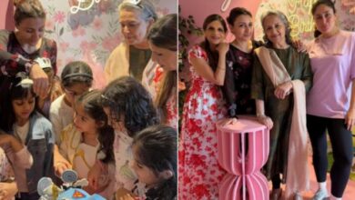 Photo of सोहा अली खान ने दिखाई बेटी इनाया के जन्मदिन के जश्न की झलक