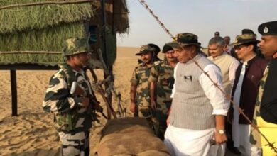 Photo of राजनाथ सिंह आज से जैसलमेर में पाकिस्तान सीमा के दौरे पर