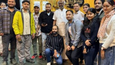 Photo of चमोली: बदरीनाथ दर्शन के बाद कर्णप्रयाग पहुंचे सुपर स्टार रजनीकांत