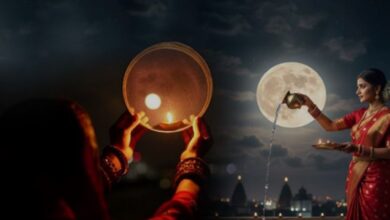 Photo of करवा चौथ पर इस नियम से दें चंद्रमा को अर्घ्य
