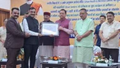 Photo of नगर पालिका विकासनगर को मिला स्वच्छता पुरस्कार, सीएम धामी ने किया सम्मानित