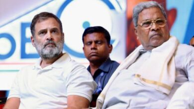 Photo of राहुल गांधी को गोली मारने की धमकी दिए जाने पर सिद्धारमैया हैरान