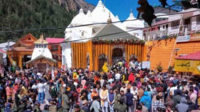 Photo of तीन धामों के कपाट बंद होने तक 50 लाख पार हो जाएगा श्रद्धालुओं का आंकड़ा