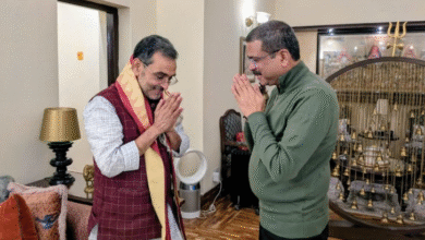 Photo of बिहार में नई सरकार के गठन से पहले उपेंद्र कुशवाहा ने धर्मेंद्र प्रधान से की मुलाकात