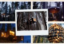 Photo of जमीन पर नहीं, हवा में लटके हैं इस होटल के अनोखे रूम्स