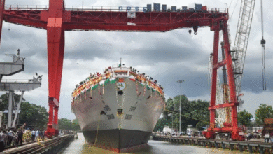 Photo of भारतीय नौसेना को मिले तीन अत्याधुनिक स्वदेशी युद्धपोत