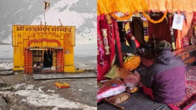 Photo of लोकपाल लक्ष्मण मंदिर के द्वार खुले, गोविंदघाट से पहला जत्था रवाना